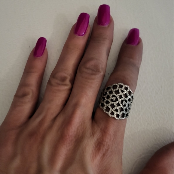 PANDORA AUTHENTIC SILVER RING - Picture 9 of 10